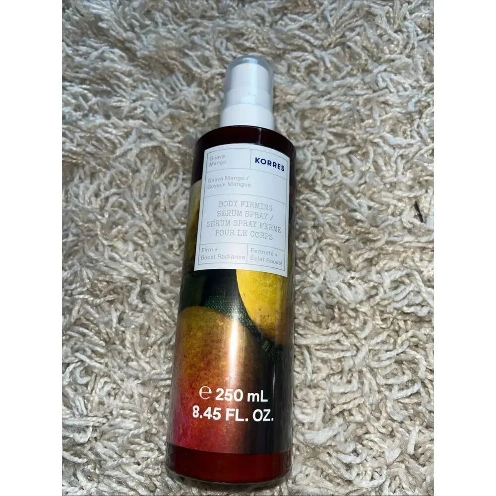 KORRES BODY FIRMING SERUM SPRAY - GUAVA MANGO 8.45 Fl Oz New